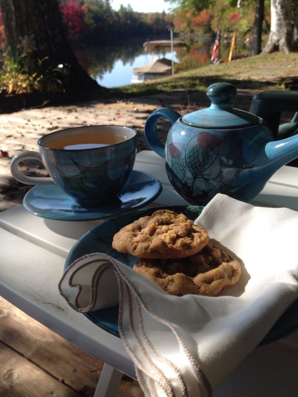 Fall Tea on&nbsp;Deck