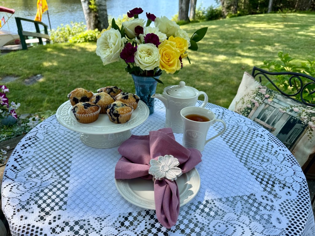 Blueberry Muffins and Plum&nbsp;Deluxe