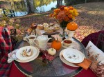 Autumn Tea Outside