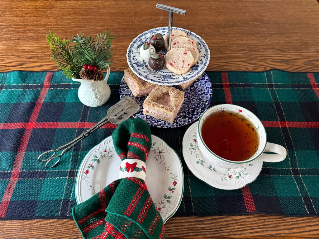 Christmas Tree Sandwich & Truffles