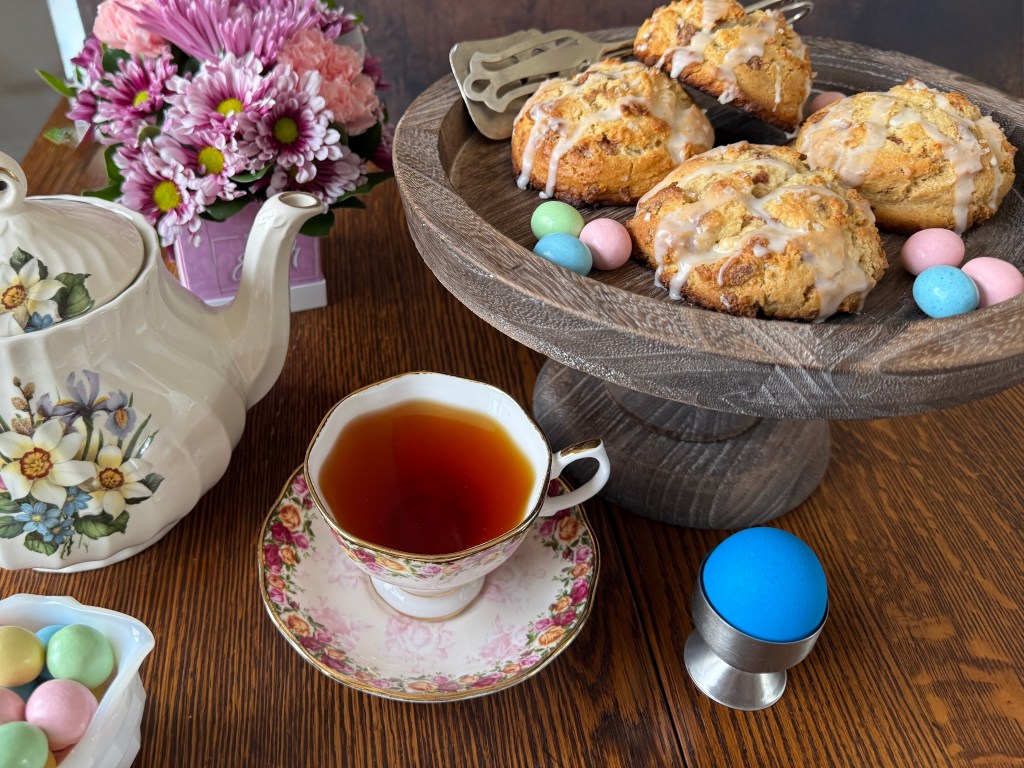 Easter Scones and a New Tea